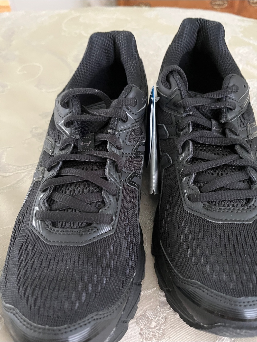 Asics Women's Black Athletic Running Sneakers